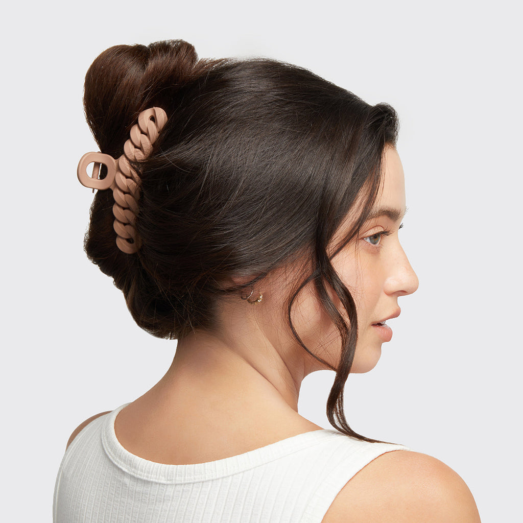 Neutral Chain Claw Clips 3pc Set - Curated Collection