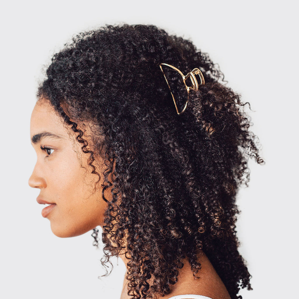 Gold Metal Claw Clip - Curated Collection