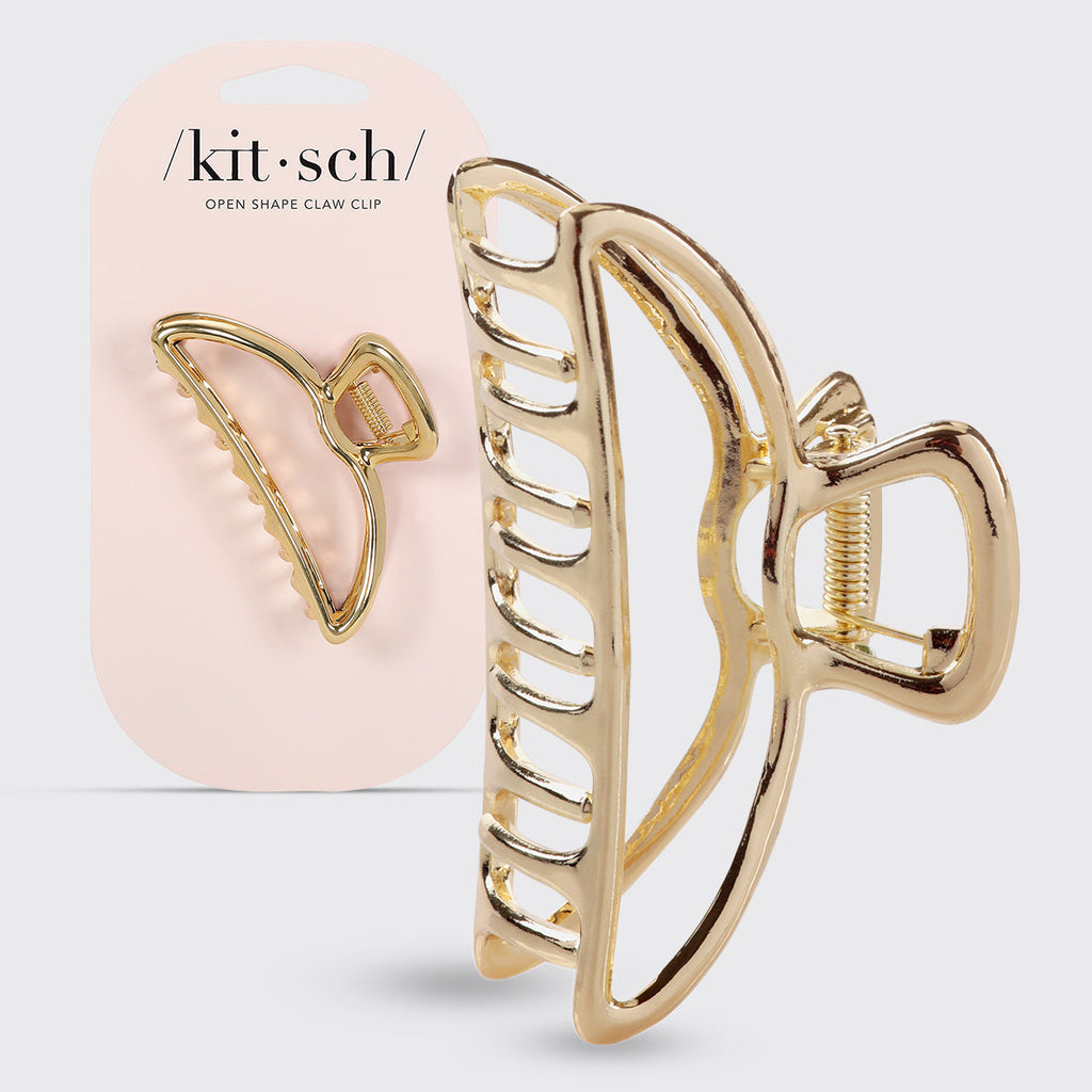Gold Metal Claw Clip - Curated Collection