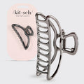 Hematite Metal Claw Clip - Signature Selection