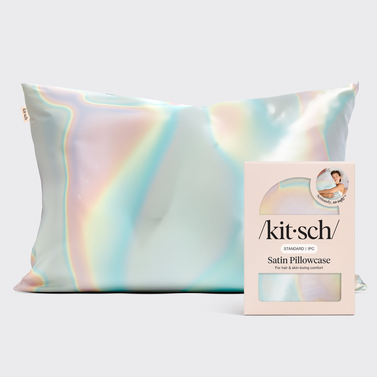 Satin Pillowcase in Aura - Signature Selection
