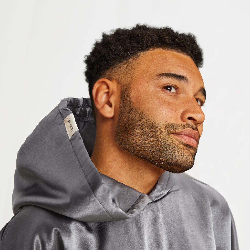 Charcoal Satin Glazey - Curated Collection
