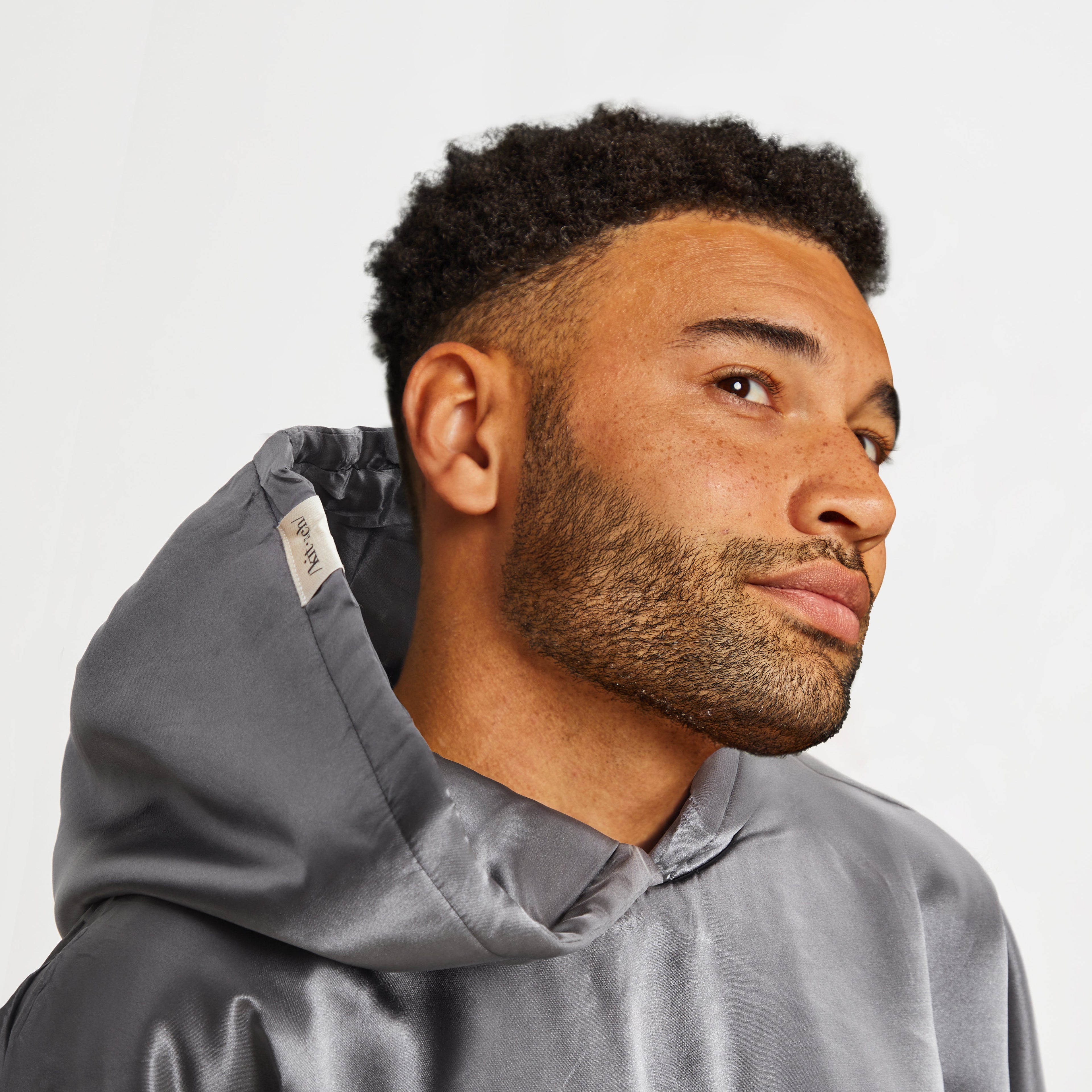 Charcoal Satin Glazey - Curated Collection