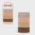 Neutral Glitter Elastics 12pc Set - Curated Collection