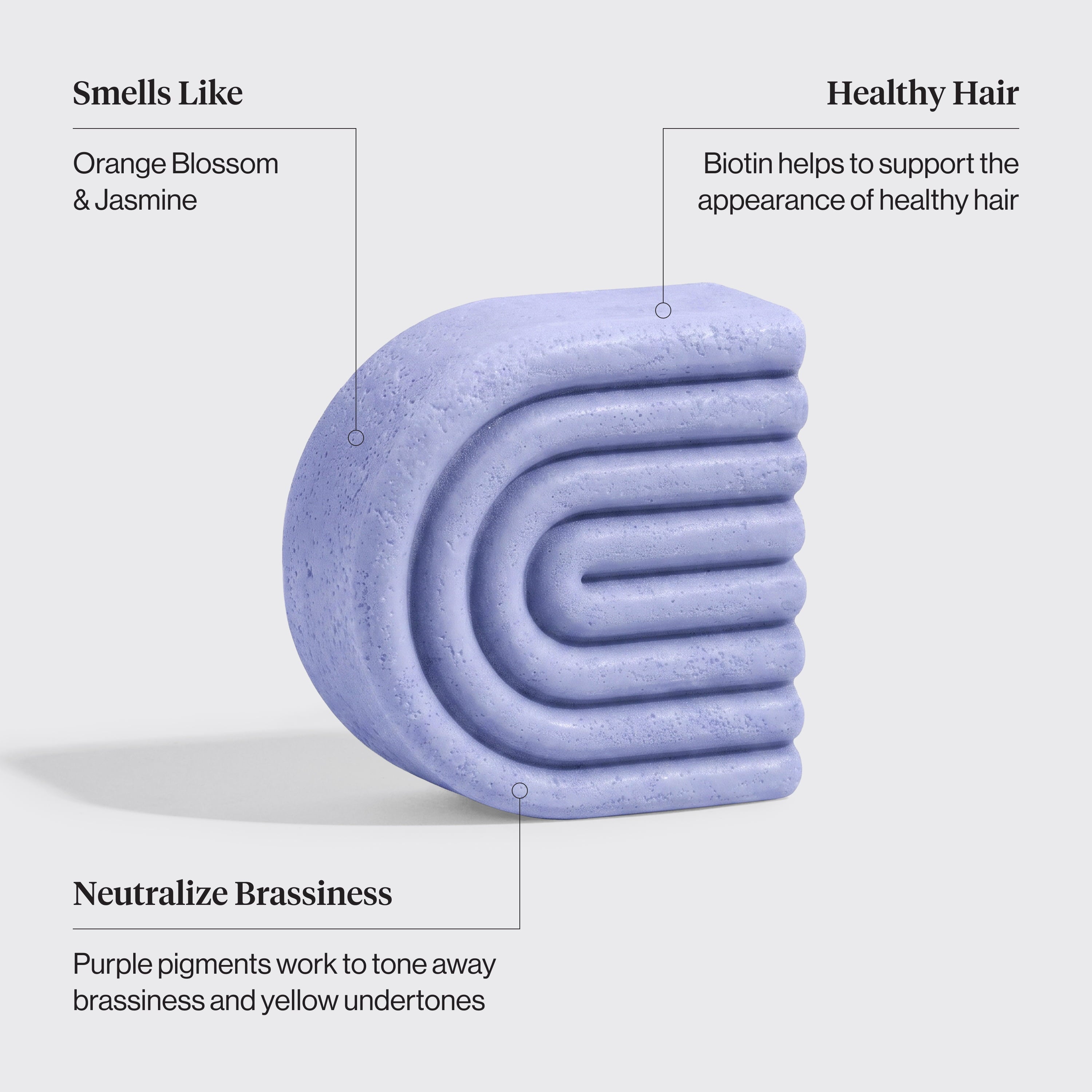 Purple Toning Shampoo and Conditioner Bar Combo for Color-Treated and Grey Hair - Signature Selection