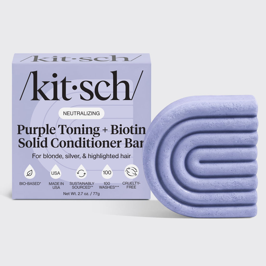 Purple Toning Conditioner Bar for Color-Treated and Grey Hair - Curated Collection