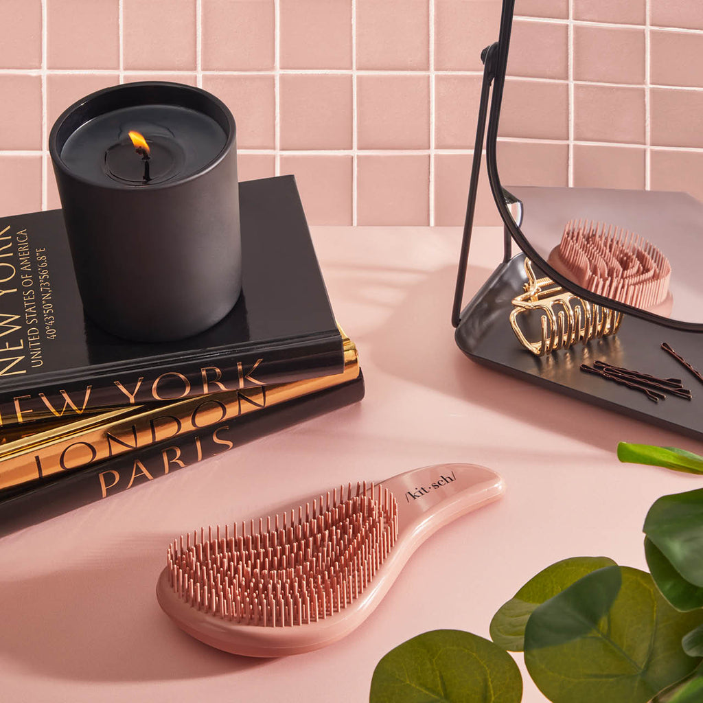 Terracotta Detangling Brush - Curated Collection
