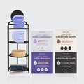 Purple Shampoo and Conditioner Bar with Biotin Caddy Bundle - Everyday Essentials