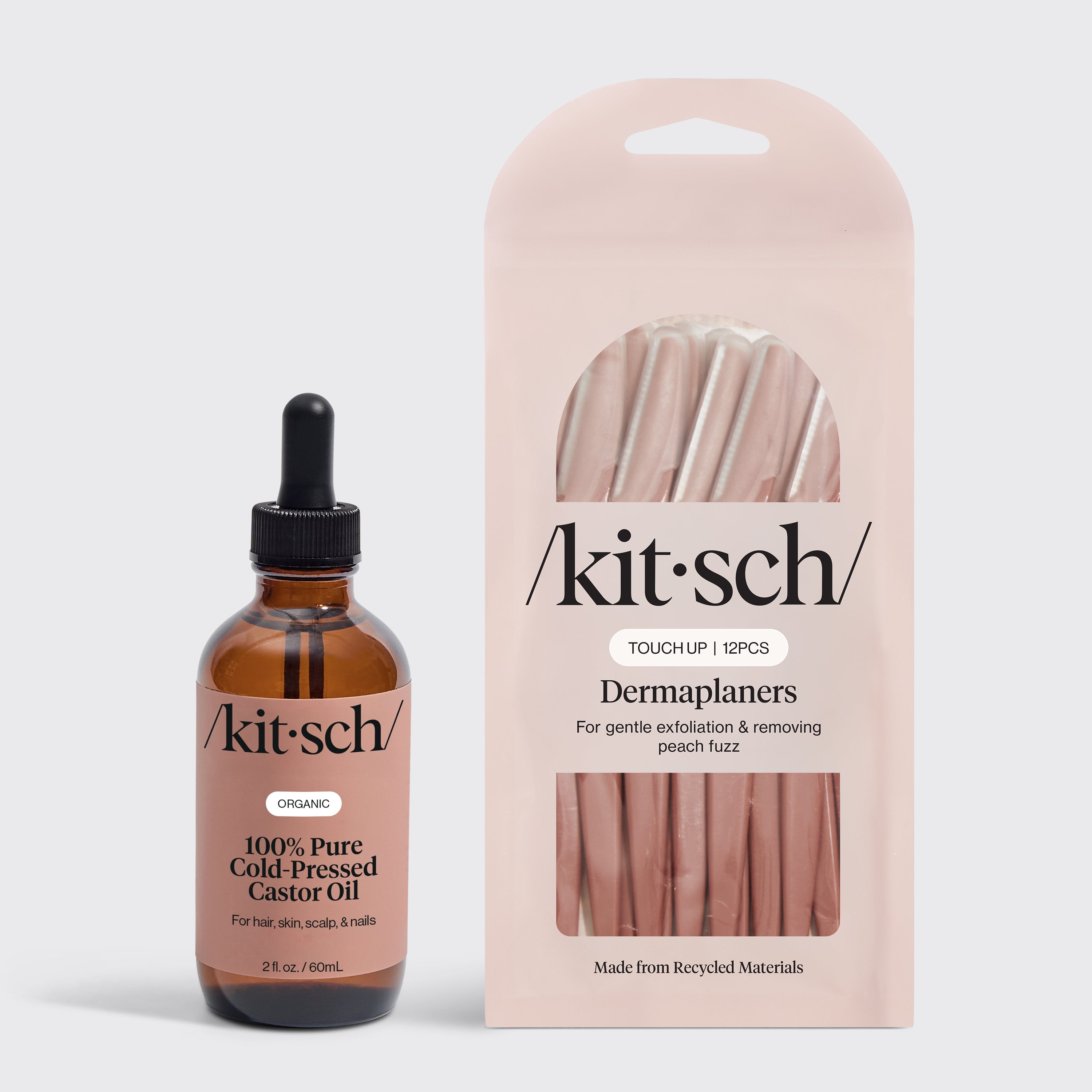 100 Castor Oil 2oz and FREE Eco-Friendly Dermaplaner - Signature Selection