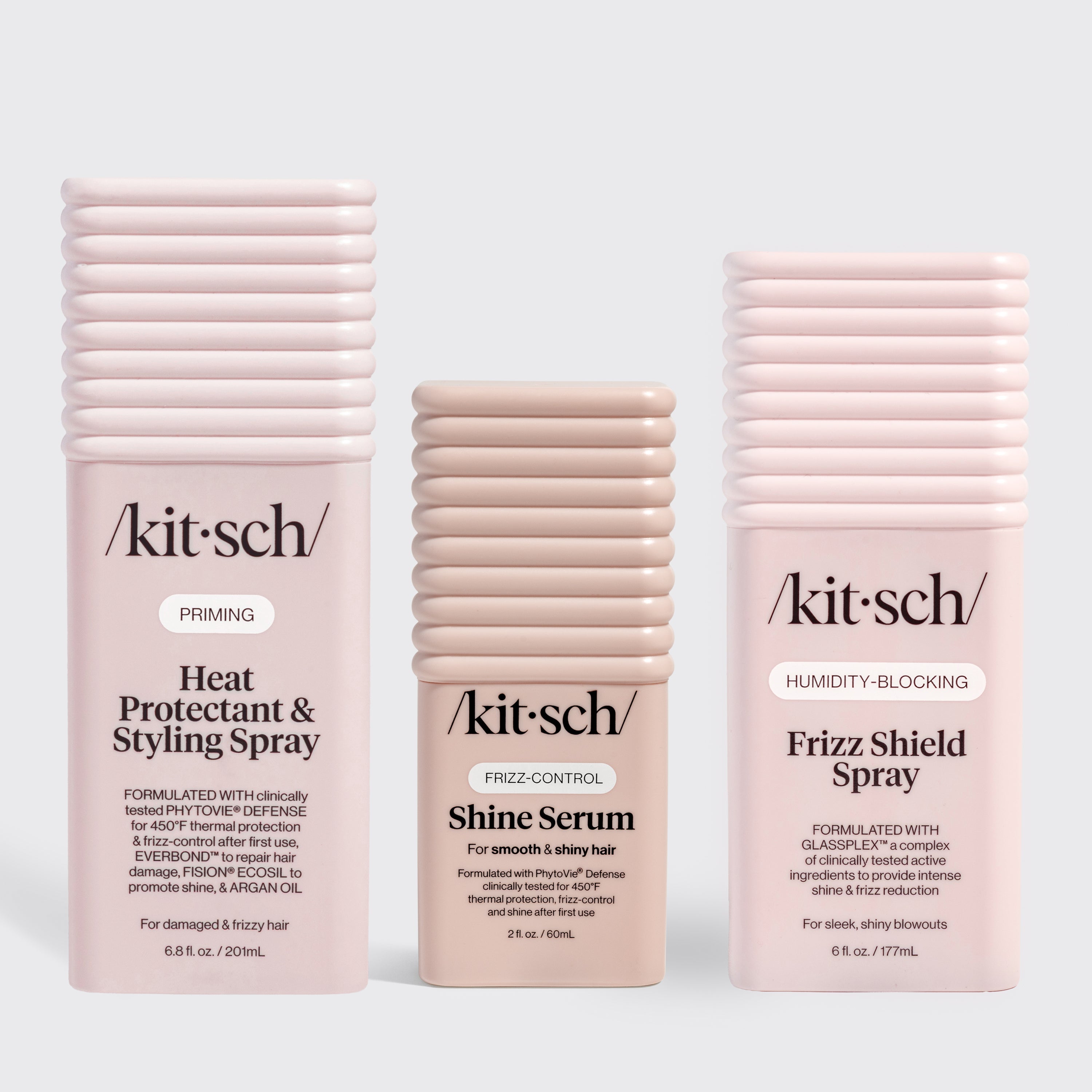 Curl-to-Straight Frizz Control Bundle - Curated Collection