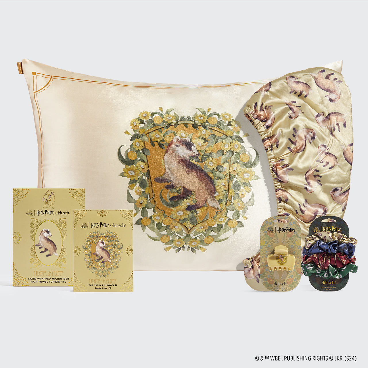 Harry Potter x Kitsch Hufflepuff Bundle - Everyday Essentials