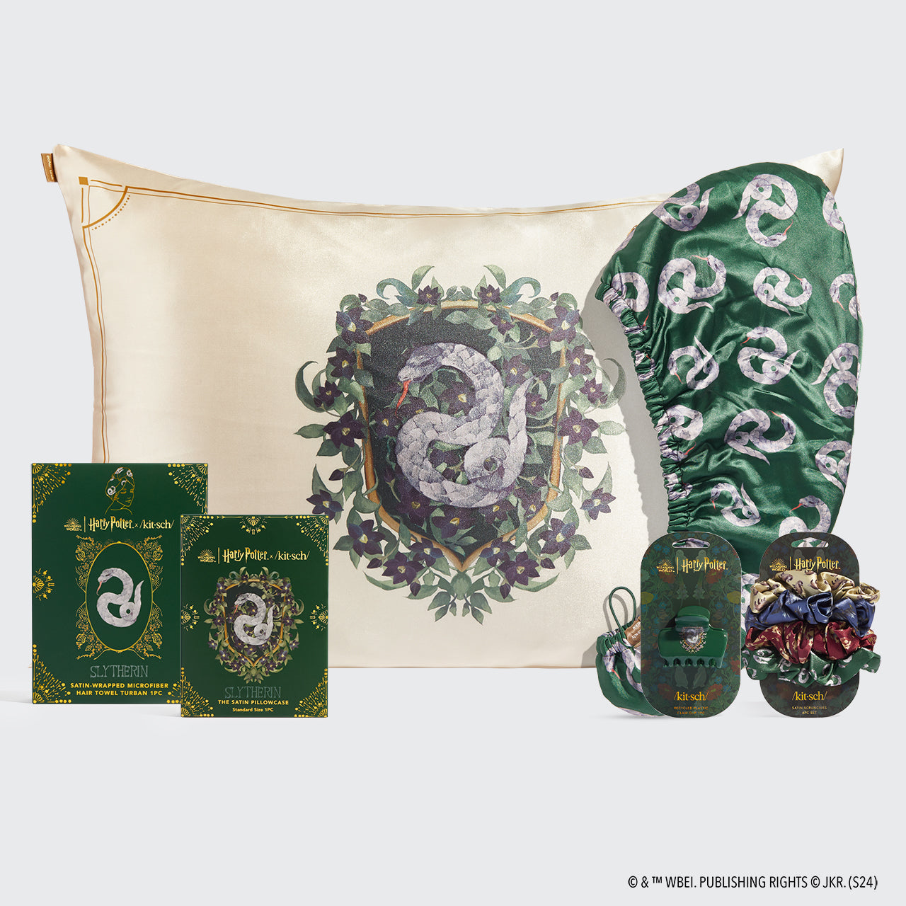 Harry Potter x Kitsch Slytherin Bundle - Signature Selection