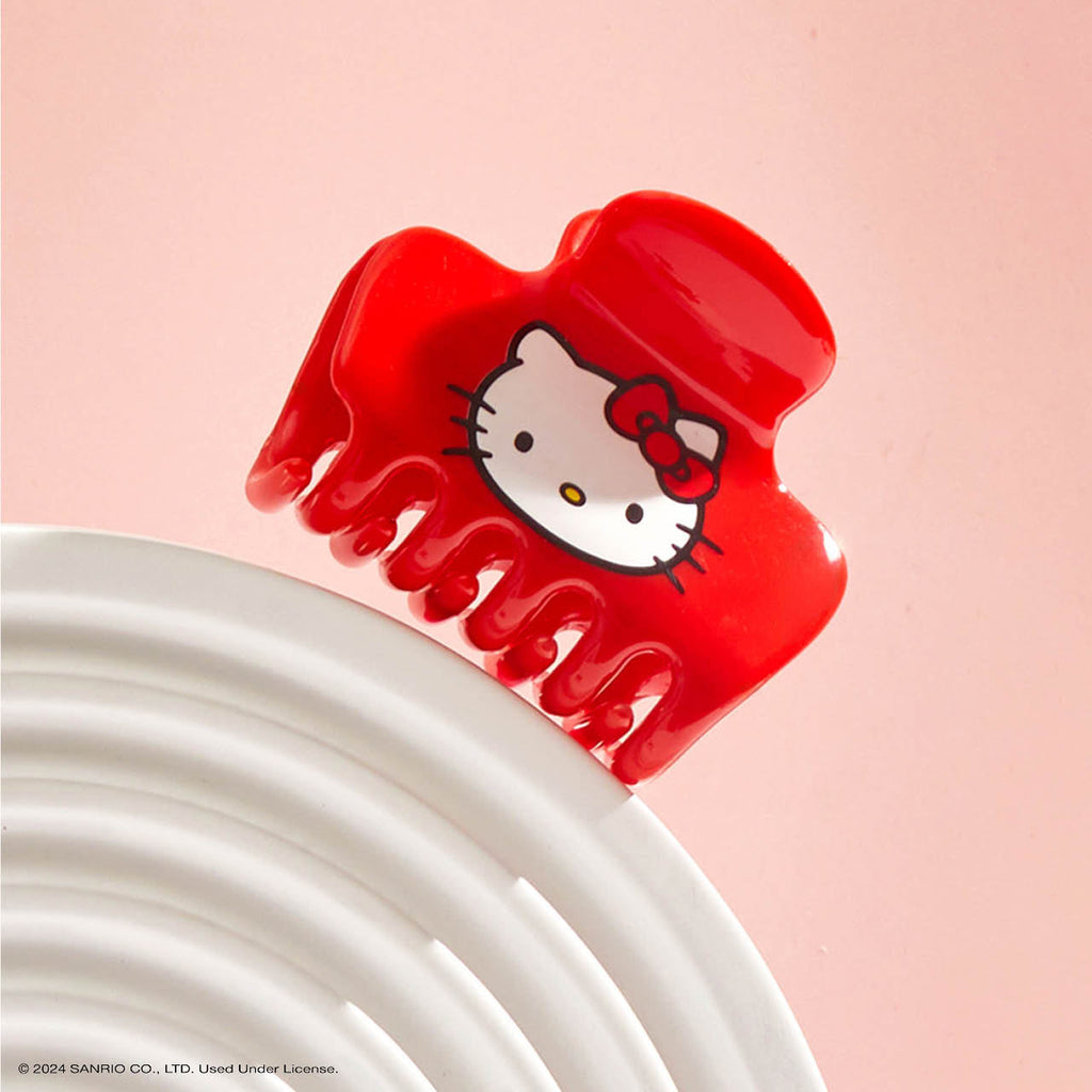 Hello Kitty x Kitsch Recycled Plastic Claw Clip - Kitty Face - Everyday Essentials