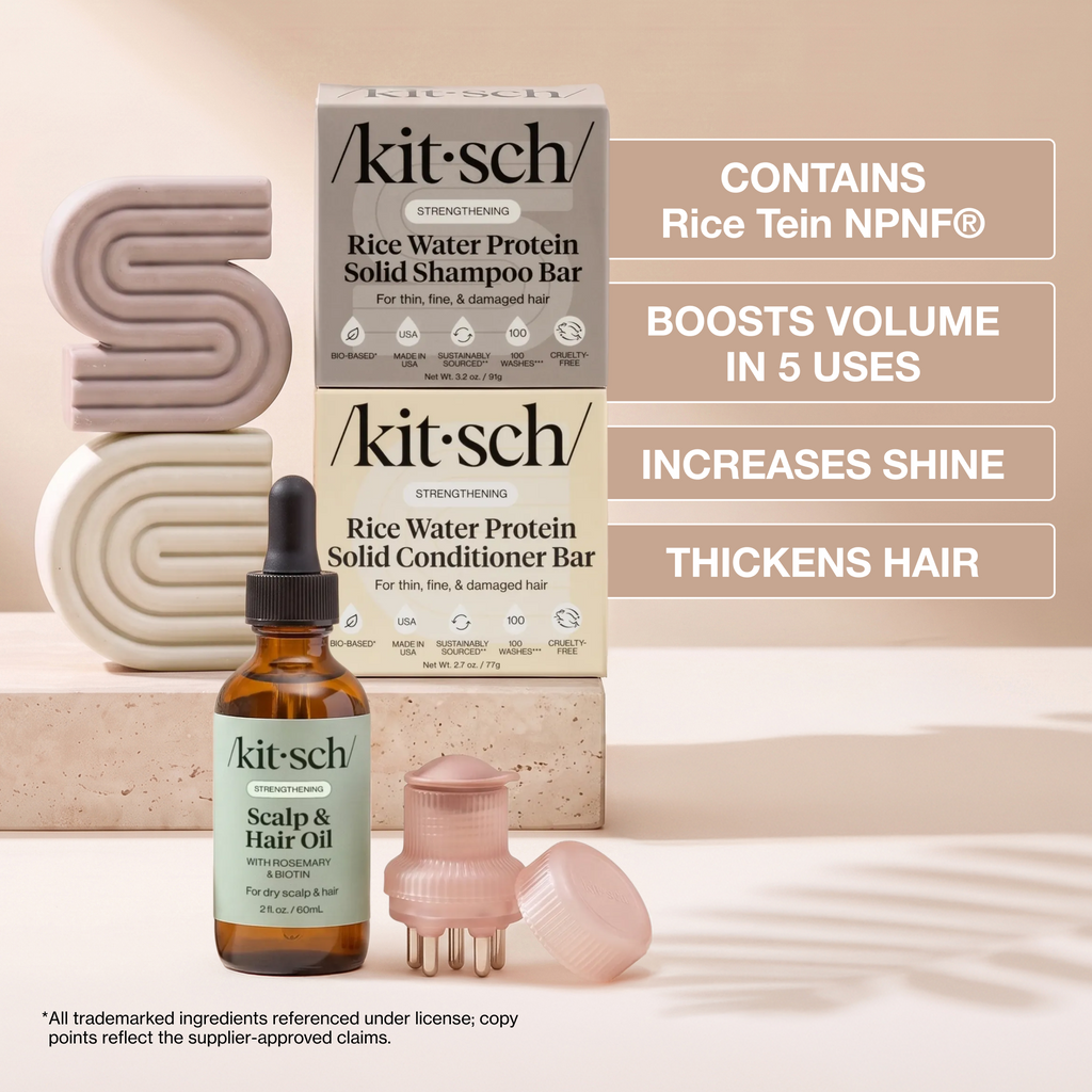 Rice Water Bar Hair Growth Essentials - Everyday Essentials
