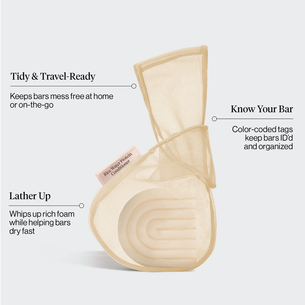Kitsch Bar Saver Bag - RICE WATER PROTEIN Conditioner - Curated Collection