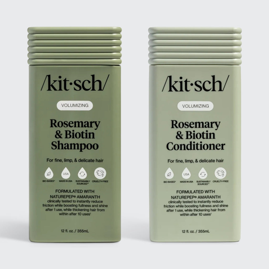 Rosemary and Biotin Volumizing Shampoo and Conditioner Combo - Everyday Essentials