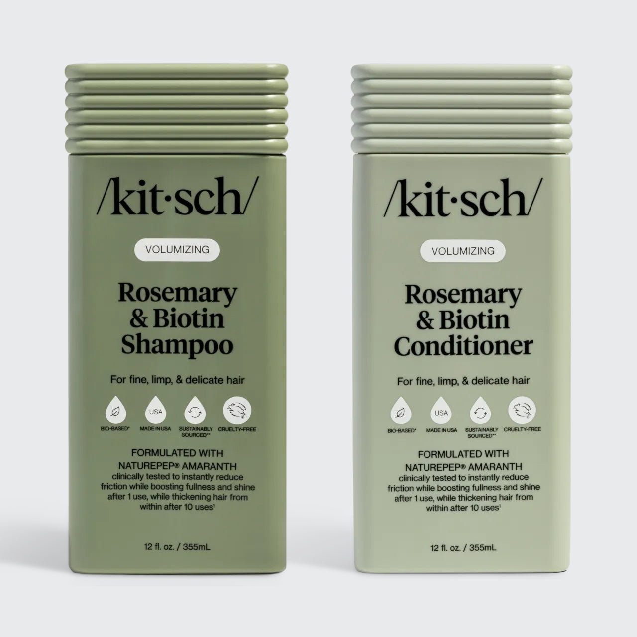 Rosemary and Biotin Volumizing Shampoo and Conditioner Combo - Everyday Essentials