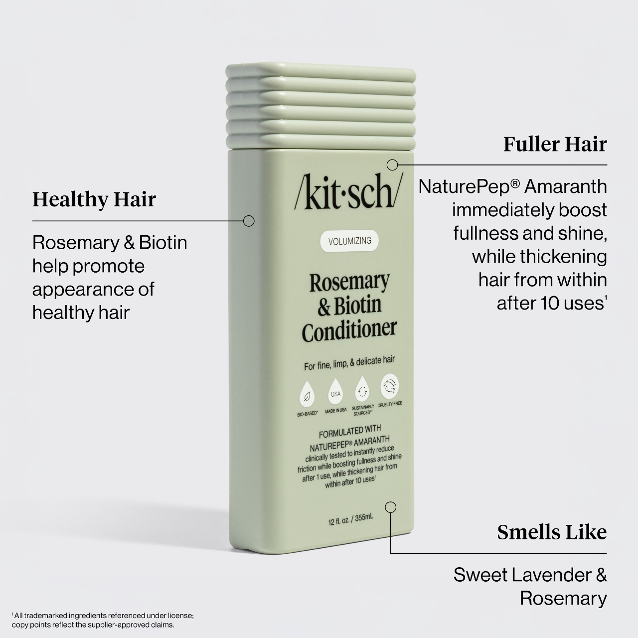 Rosemary and Biotin Volumizing Shampoo and Conditioner Combo - Everyday Essentials