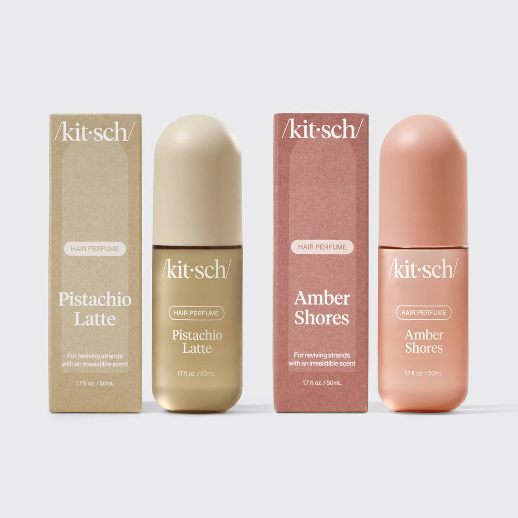 Seaside Latte Duo Pistachio Latte and Amber Shores Hair Perfume - Everyday Essentials