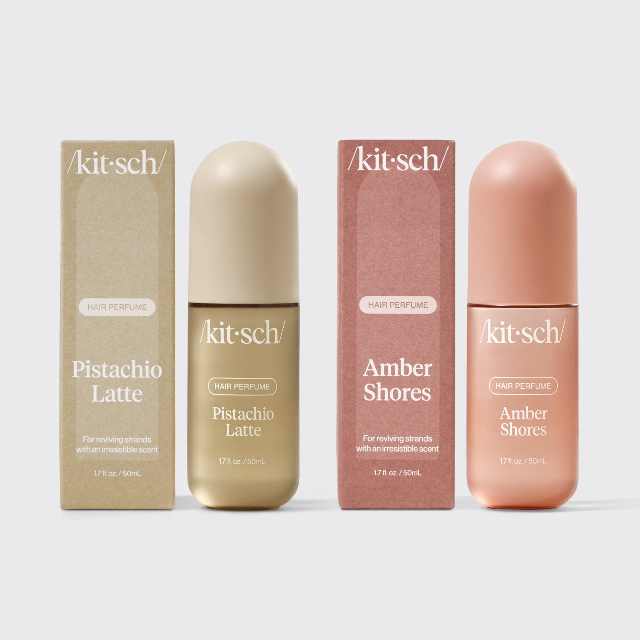 Seaside Latte Duo Pistachio Latte and Amber Shores Hair Perfume - Everyday Essentials