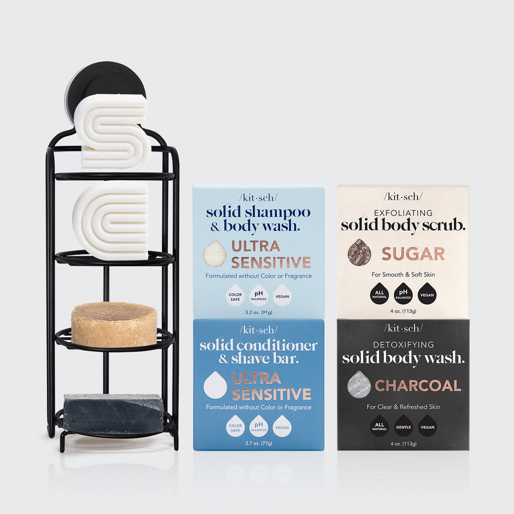 Free and Clear Shampoo and Conditioner Caddy Bundle - Curated Collection
