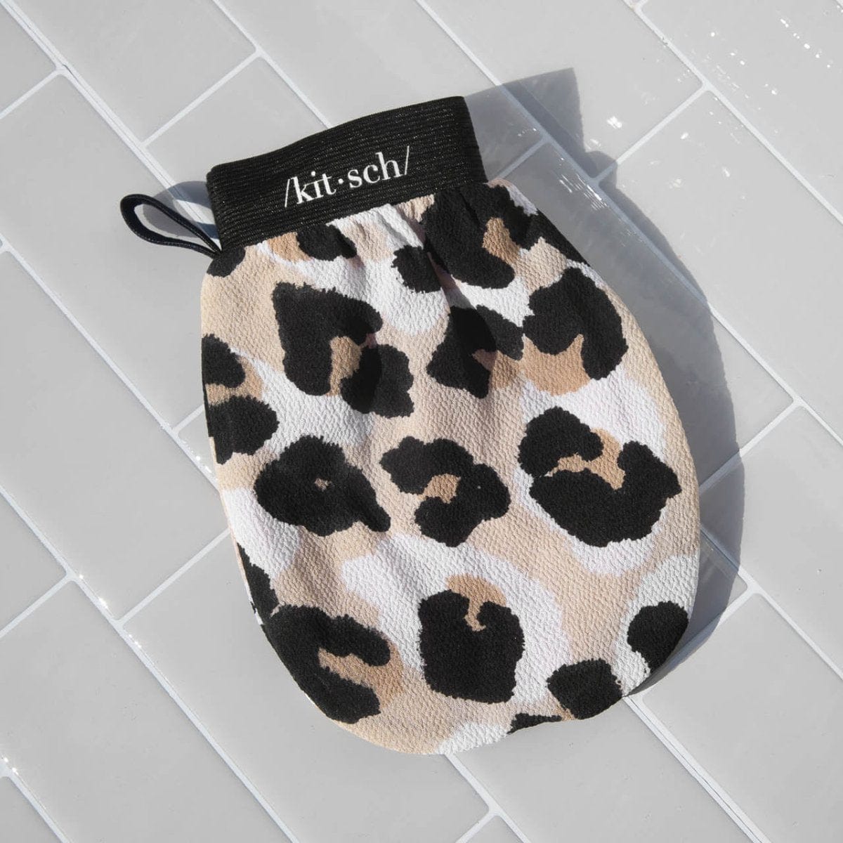Leopard Exfoliating Glove - Signature Selection