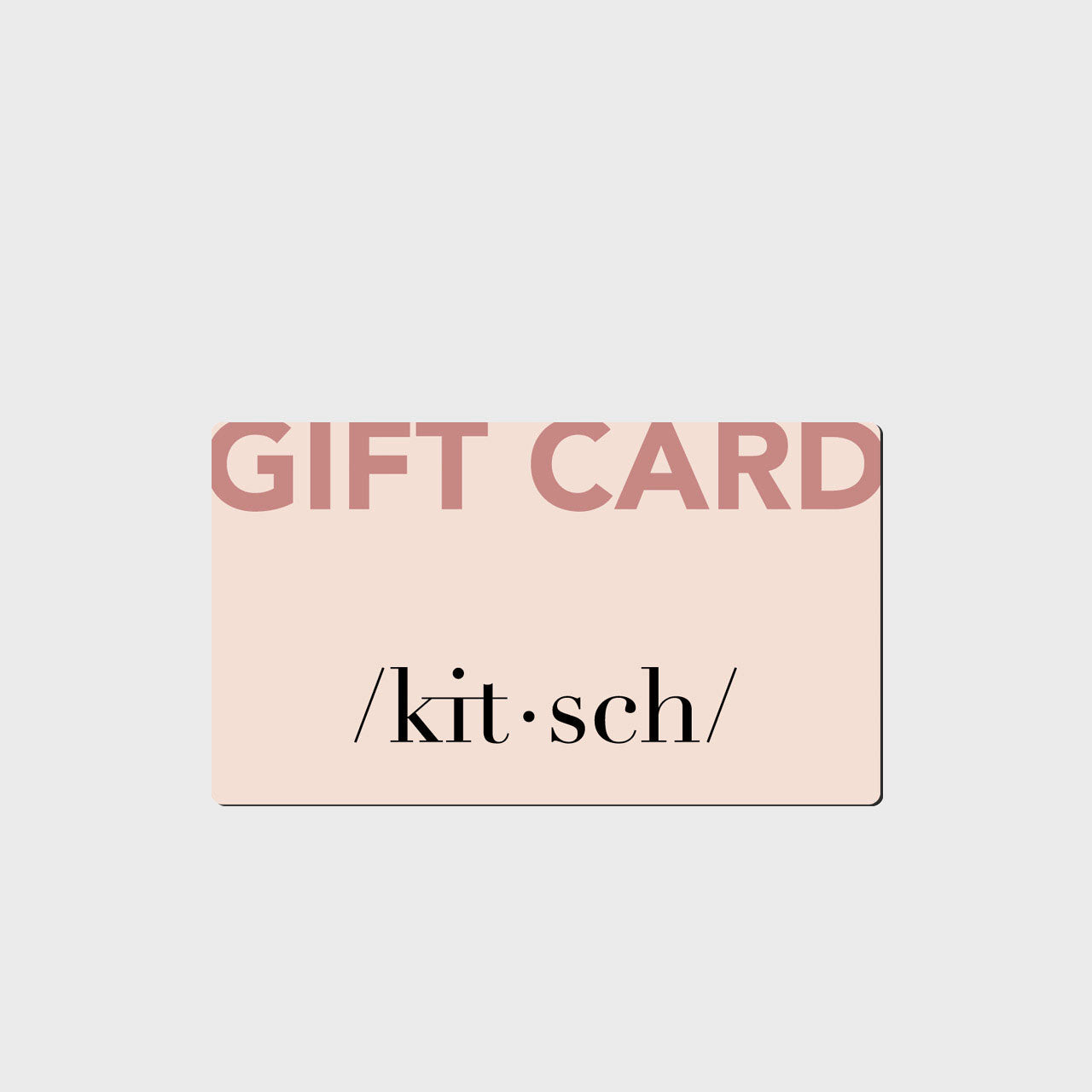 Kitsch Gift Card - Everyday Essentials