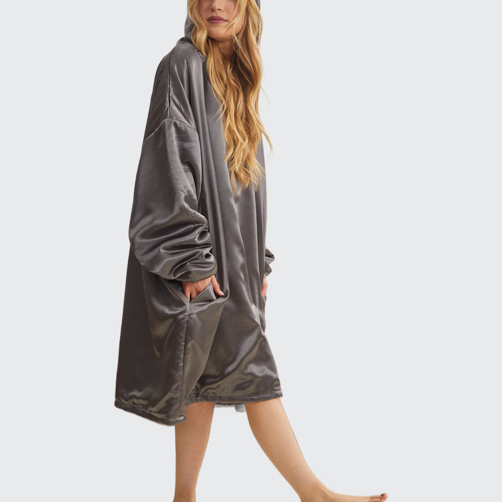 Charcoal Satin Glazey - Curated Collection
