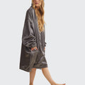 Charcoal Satin Glazey - Curated Collection