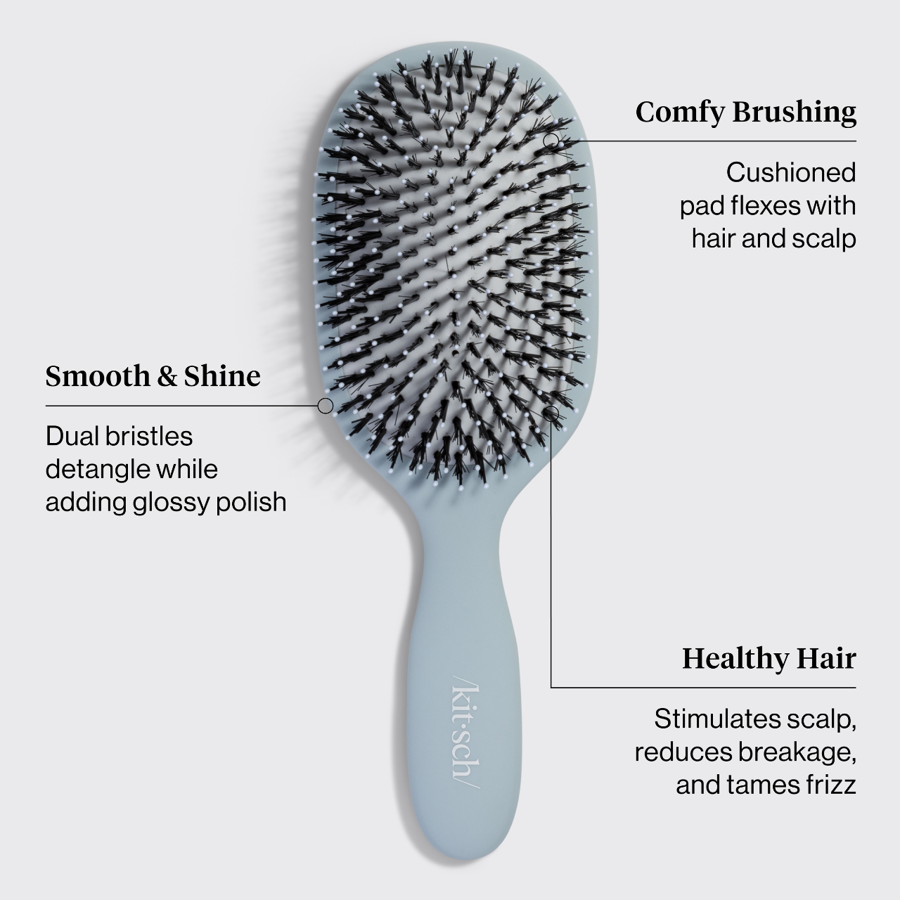 Haze Blue Smooth and Polish Brush - Everyday Essentials