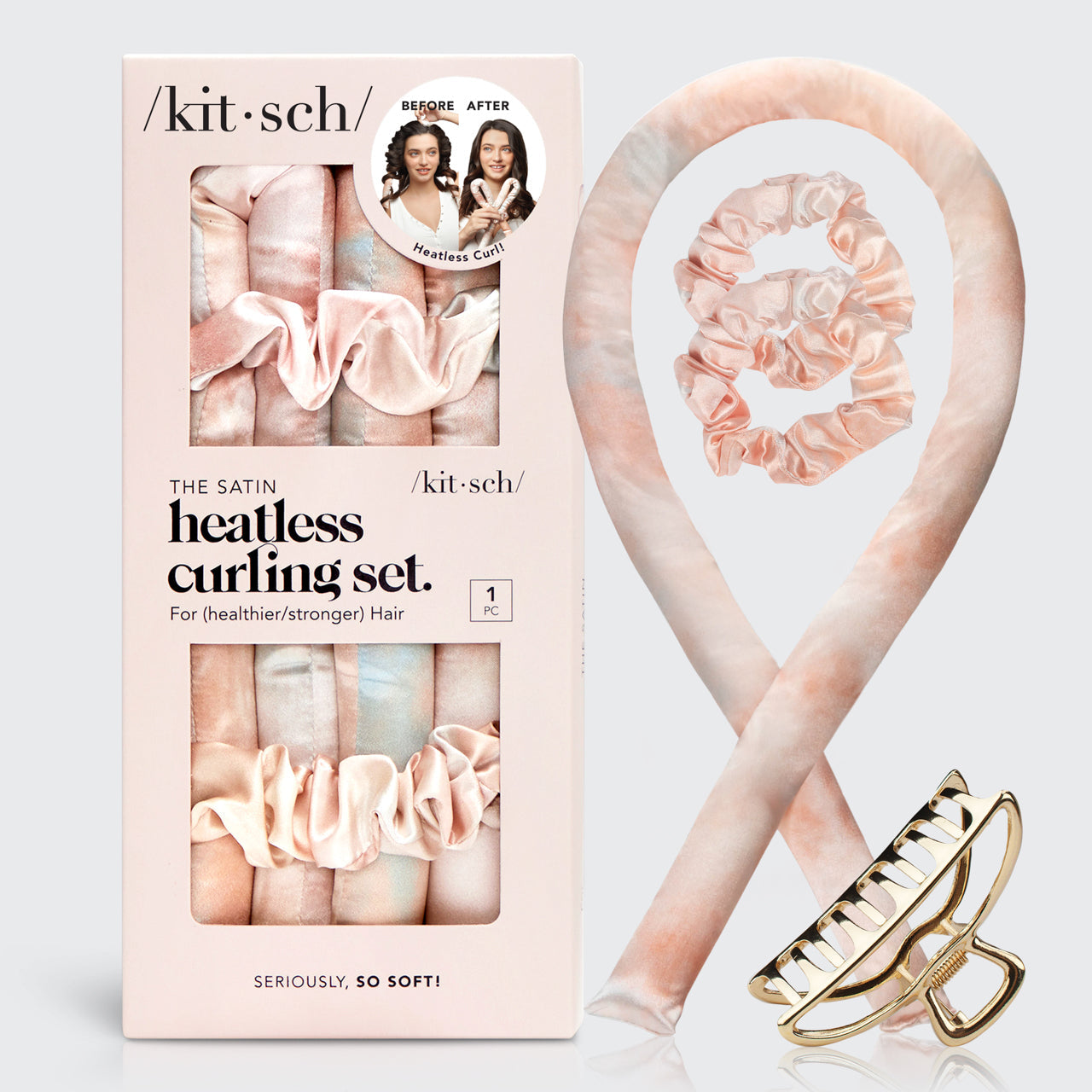 Satin Heatless Hair Curler Bundle - Everyday Essentials