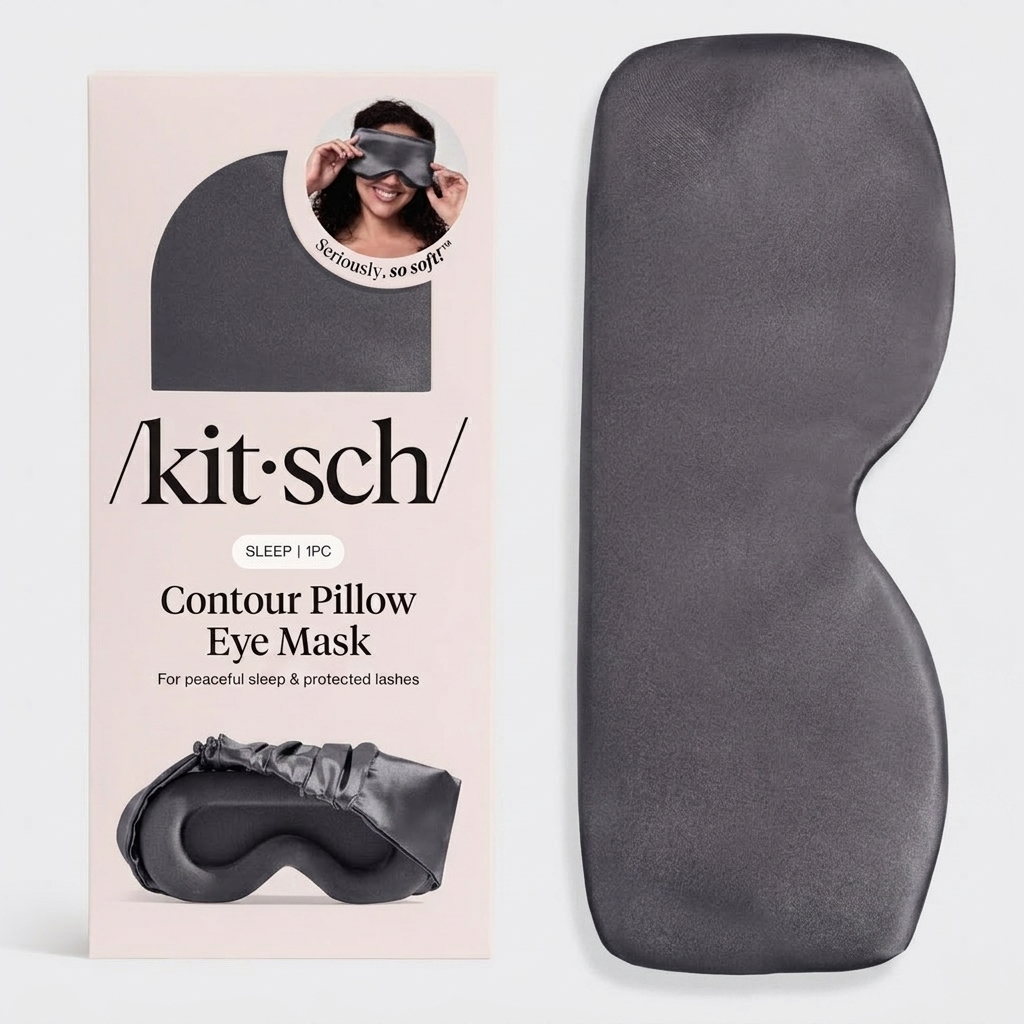Charcoal Contour Pillow Eye Mask - Signature Selection